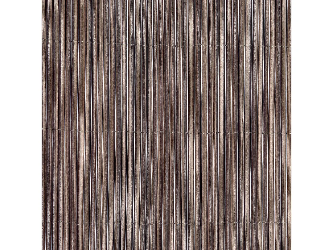 Recinzione sintetica, imitazione del vimini naturale FENCY WICK - Marrone - 1 x 3 m