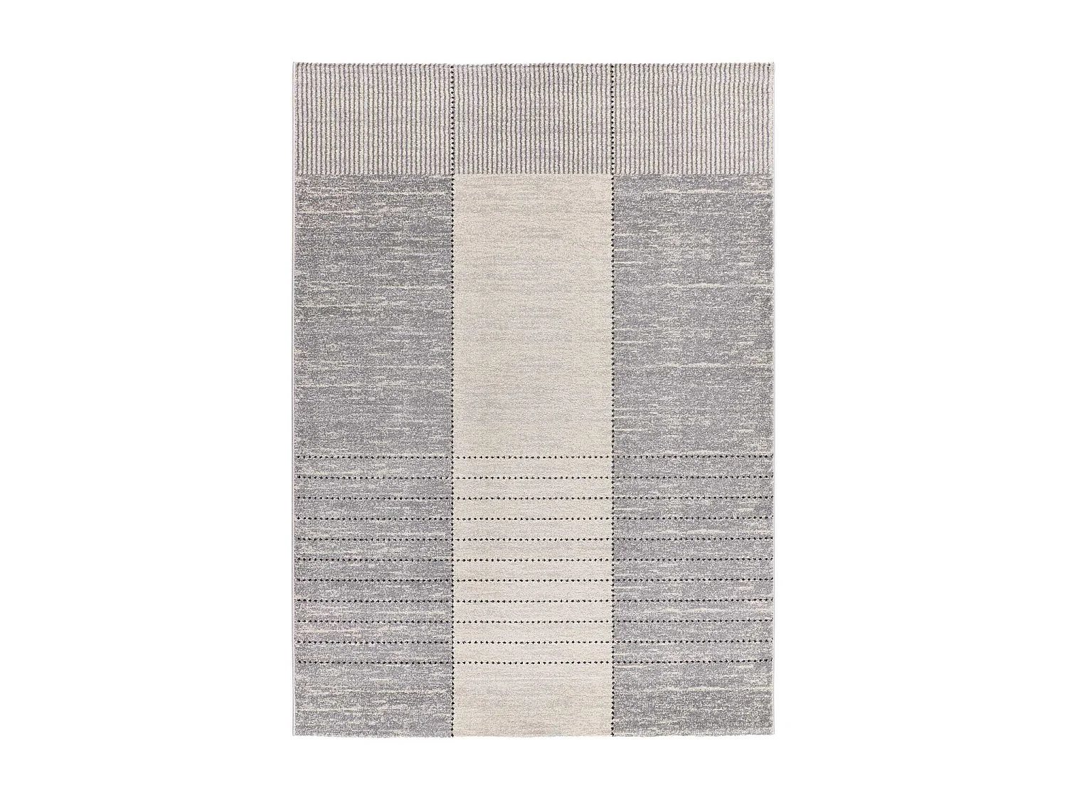 Tappeto interno - moderno - grigio - 160 x 230 cm - CRAFT