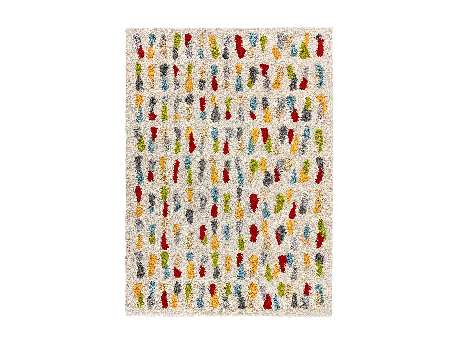 Tapis intérieur - shaggy géométrique - multicolore - 160 x 230 cm - BREMEN