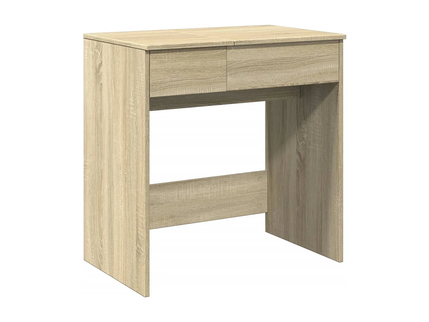 Toaletka Dęb Sonoma z Lustrem 73x46,5x120 cm