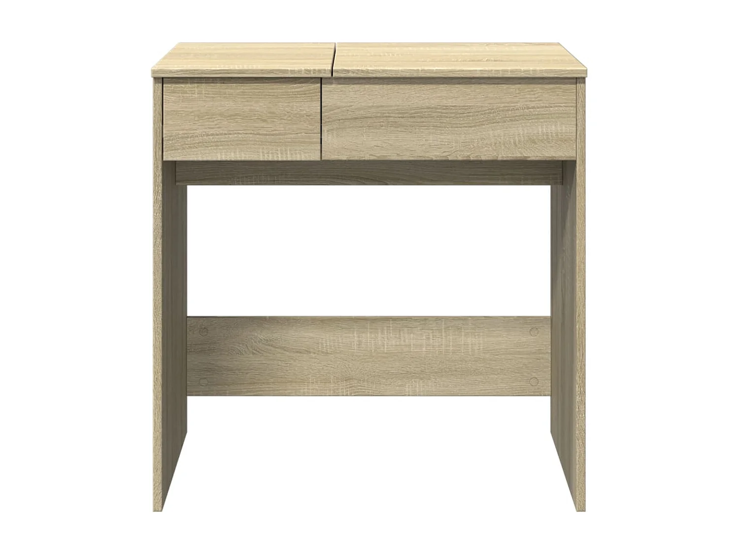 Toaletka Dęb Sonoma z Lustrem 73x46,5x120 cm