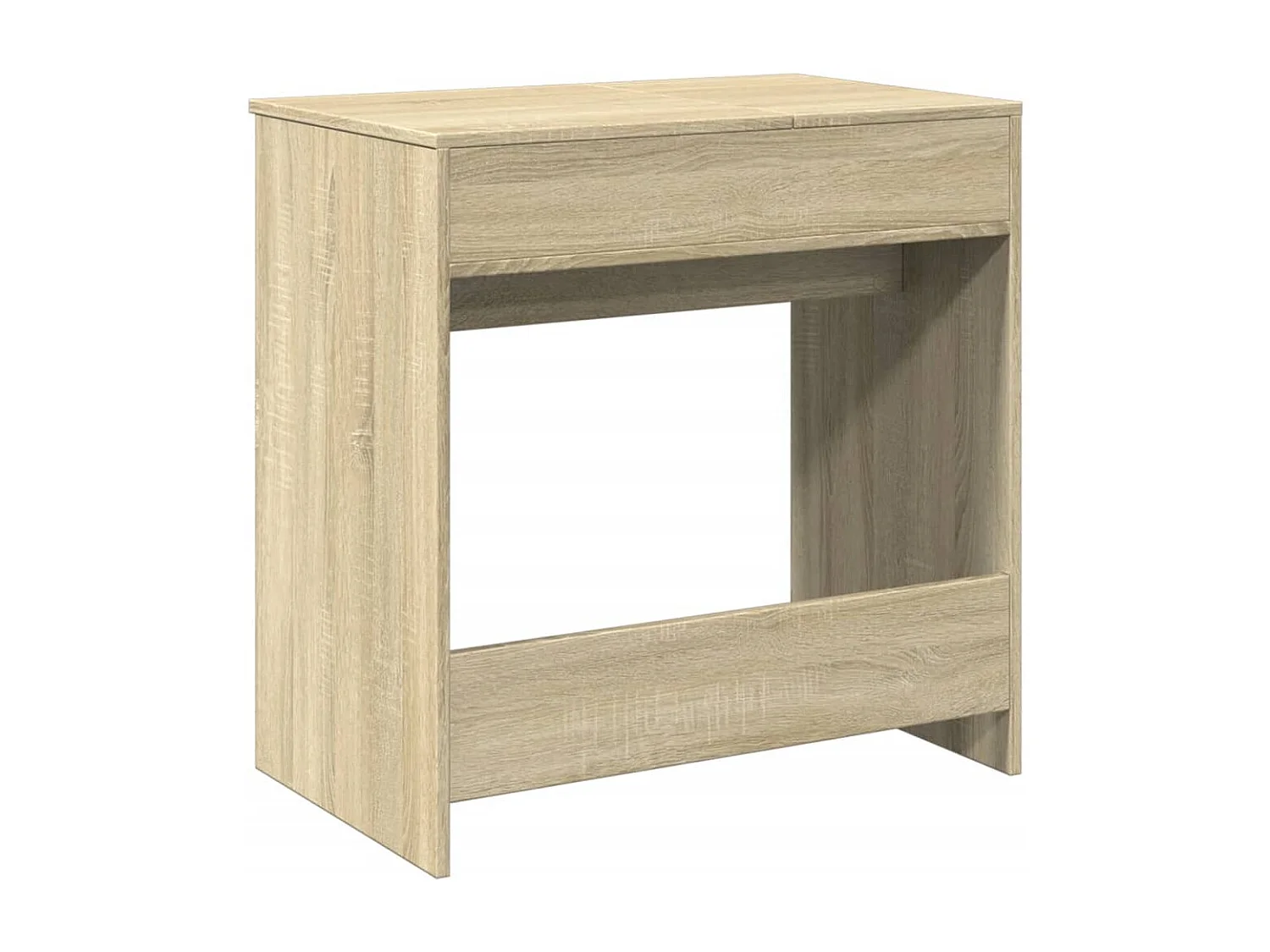 Toaletka Dęb Sonoma z Lustrem 73x46,5x120 cm