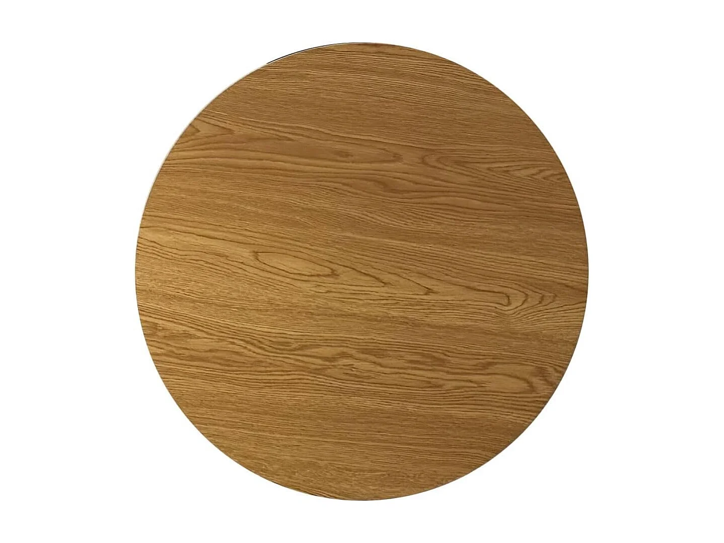Hoge Bartafel Ø60 cm – Sta-tafel verstelbare hoogte en Draaibaar SETI (Zwart Hout)