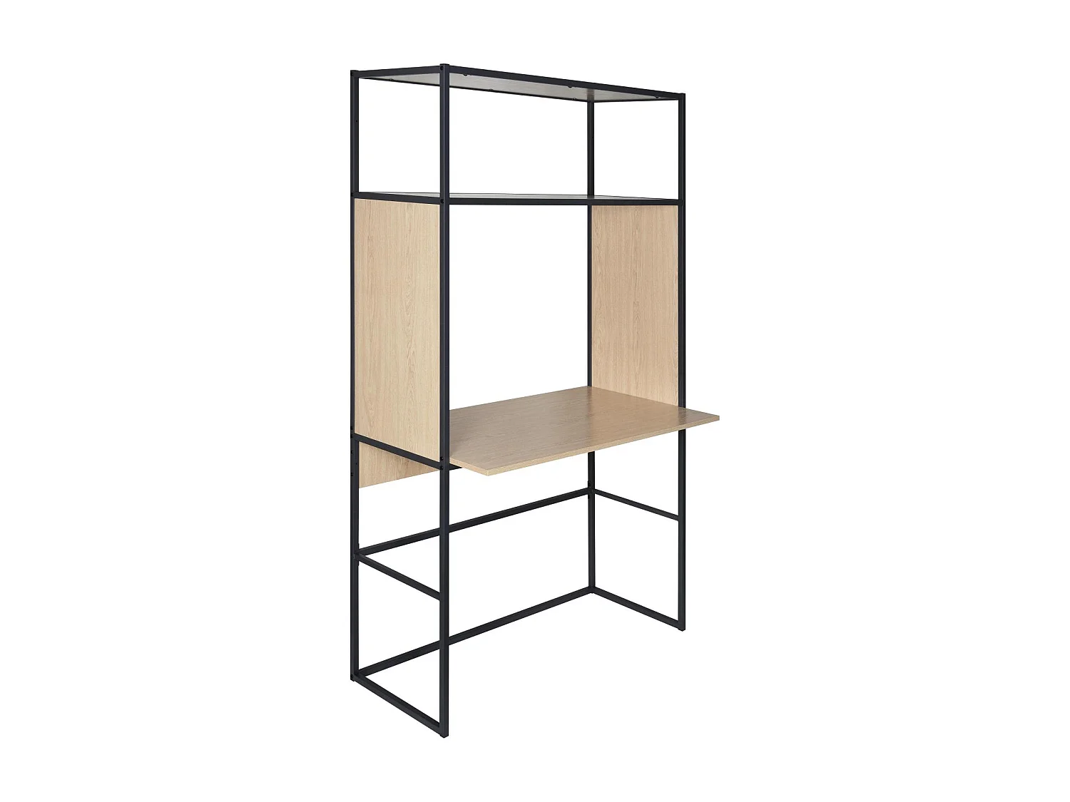 OSLO houten metalen kledingrek en bureau