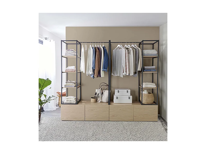 Posten mit 2 KADRA-Dachboden-Kleiderständern