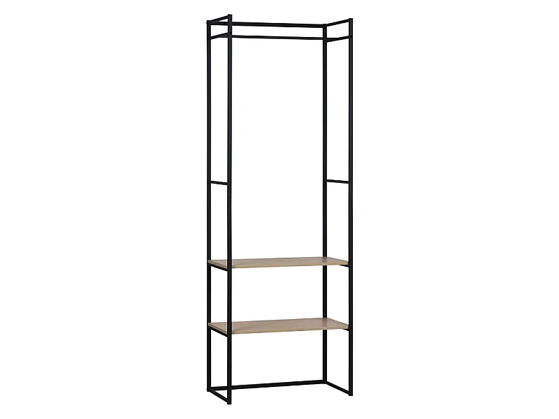 Estendal em madeira e metal L70 x A200 cm ASHTON