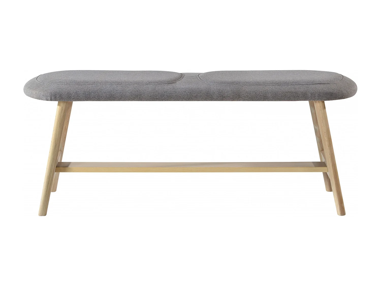 Panca da ingresso in legno con seduta imbottita ALTEZZA 120 cm