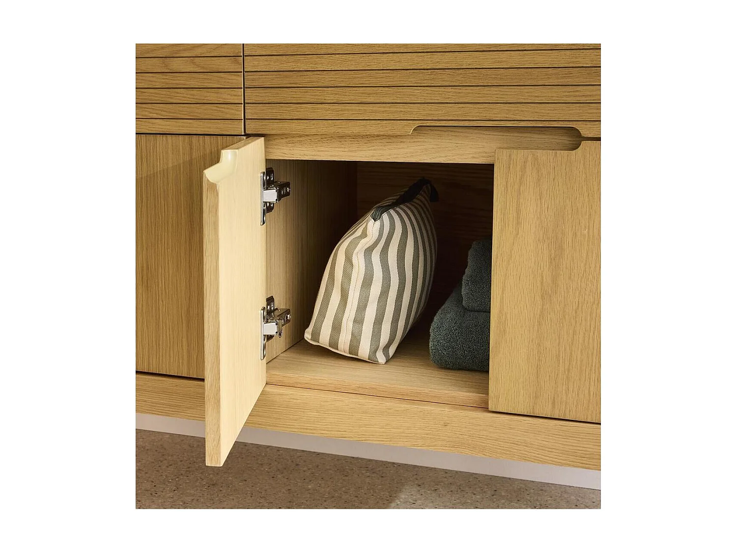 Conjunto mueble doble lavabo 120 cm + lavabo ALASKA