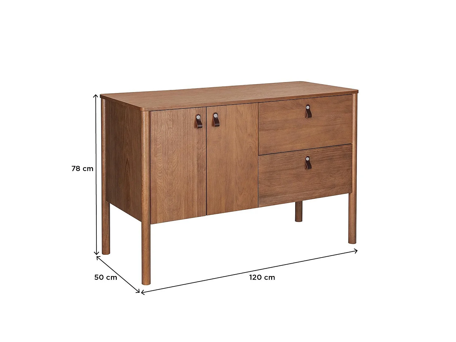 Conjunto mueble doble lavabo 120 cm + lavabos JOY