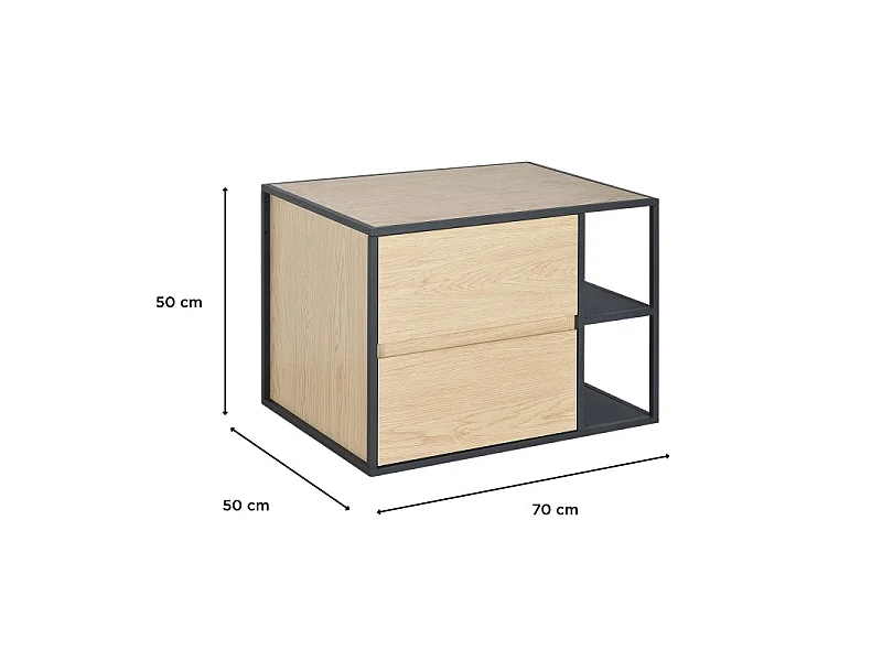 EDISSON 70 cm Einzelspüle