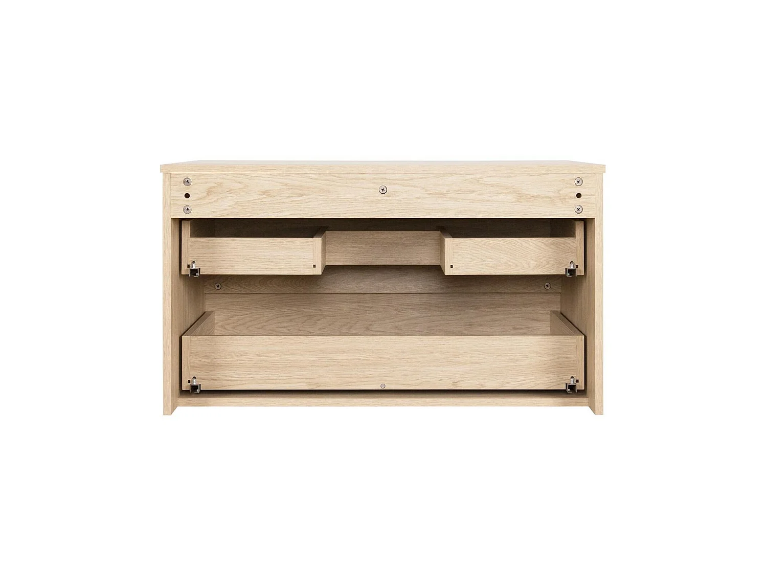 Enkele wastafelmeubelset 80 cm + wastafel + kraan + spiegel + SORRENTO kolom