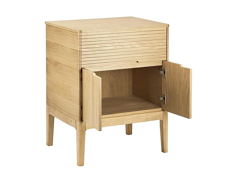 Enkel wastafelmeubel + wastafel + kraan + spiegel ALASKA