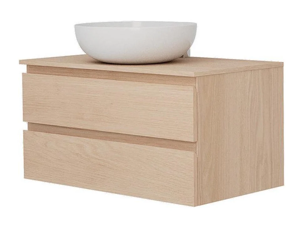 Enkele spoelbakset 80 cm + SORRENTO spoelbak