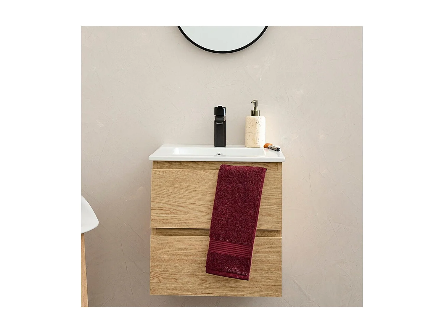 Szafka pod umywalkę 45 cm + bateria SORRENTO