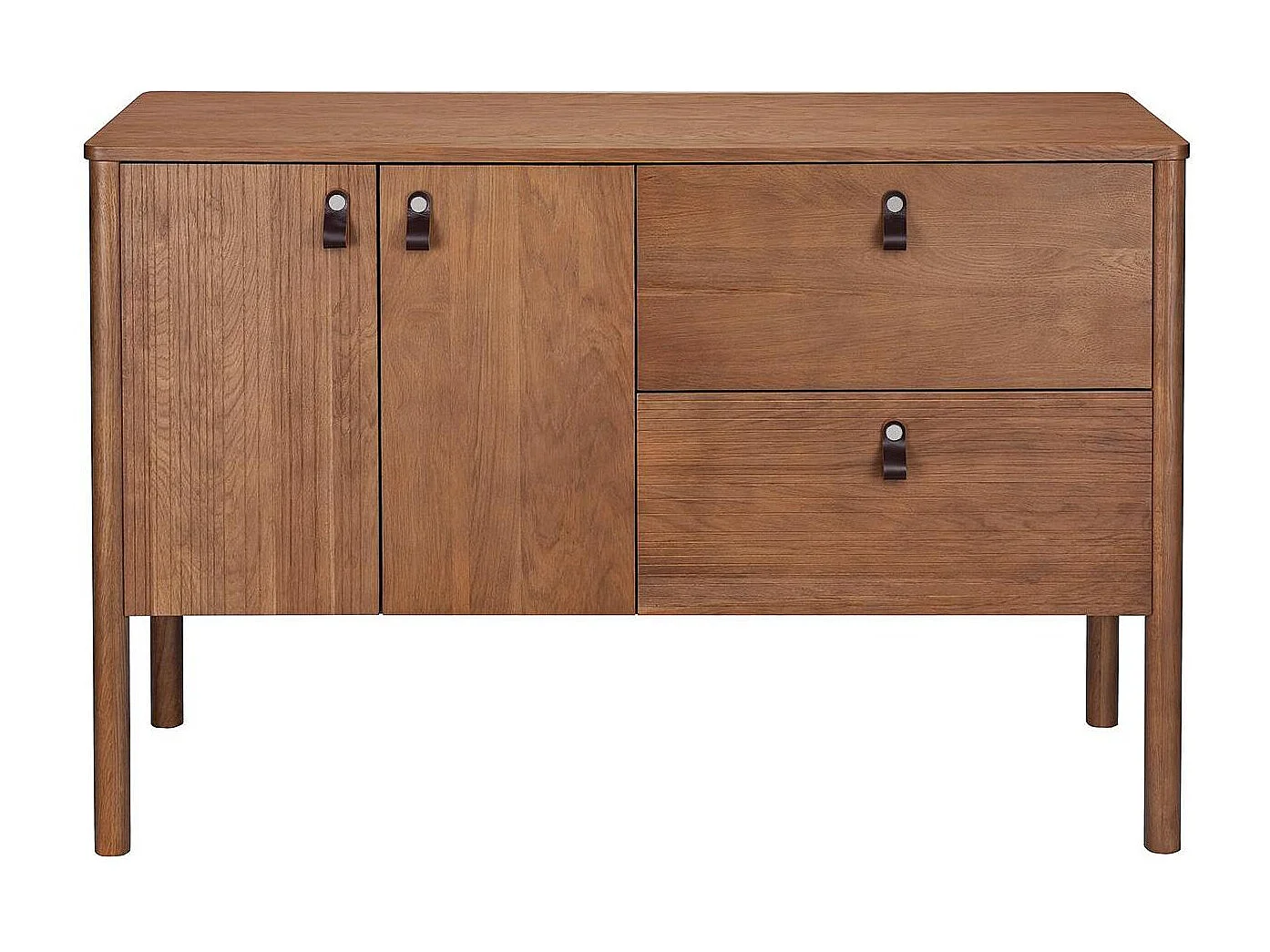 Meuble double vasque noyer JOY 120 cm