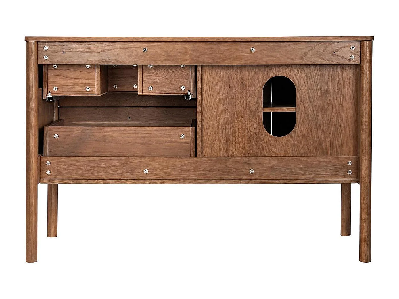 Zestaw JOY z podwójną umywalką i szafką podumywalkową 120 cm + umywalka + bateria + lustro