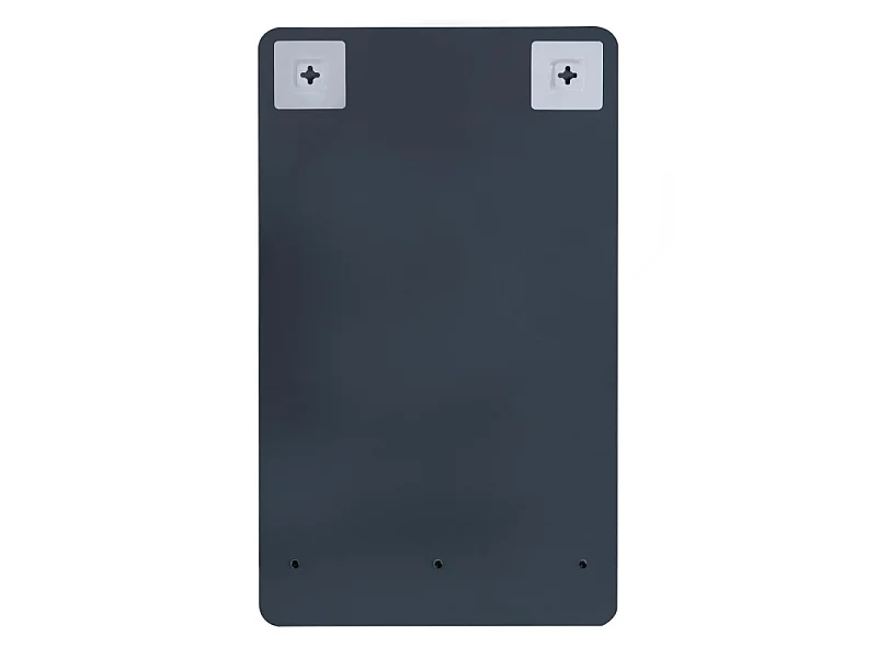 Miroir rectangulaire 40 x 70 cm SIMONA avec tablette en métal