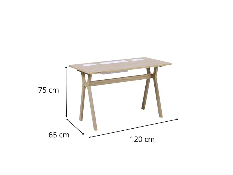 MOBOX Schreibtisch aus skandinavischer Eiche