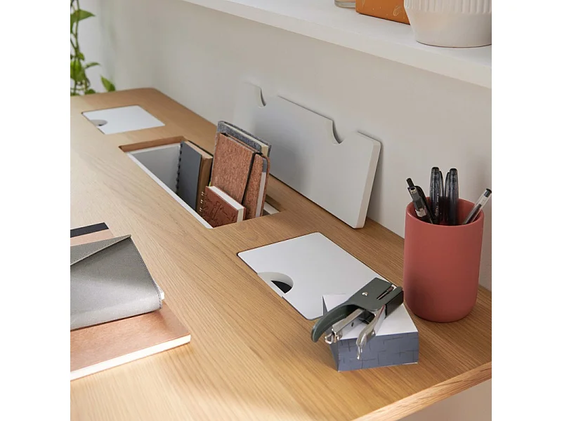 MOBOX Schreibtisch aus skandinavischer Eiche