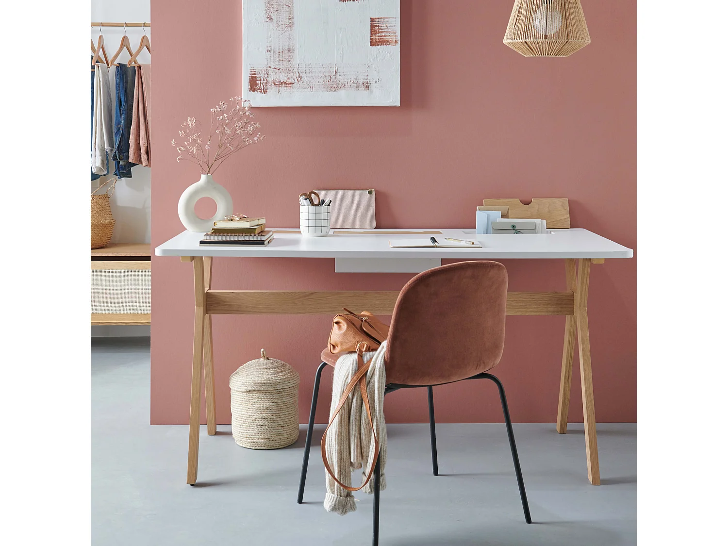 Scrivania in rovere scandinavo MOBOX