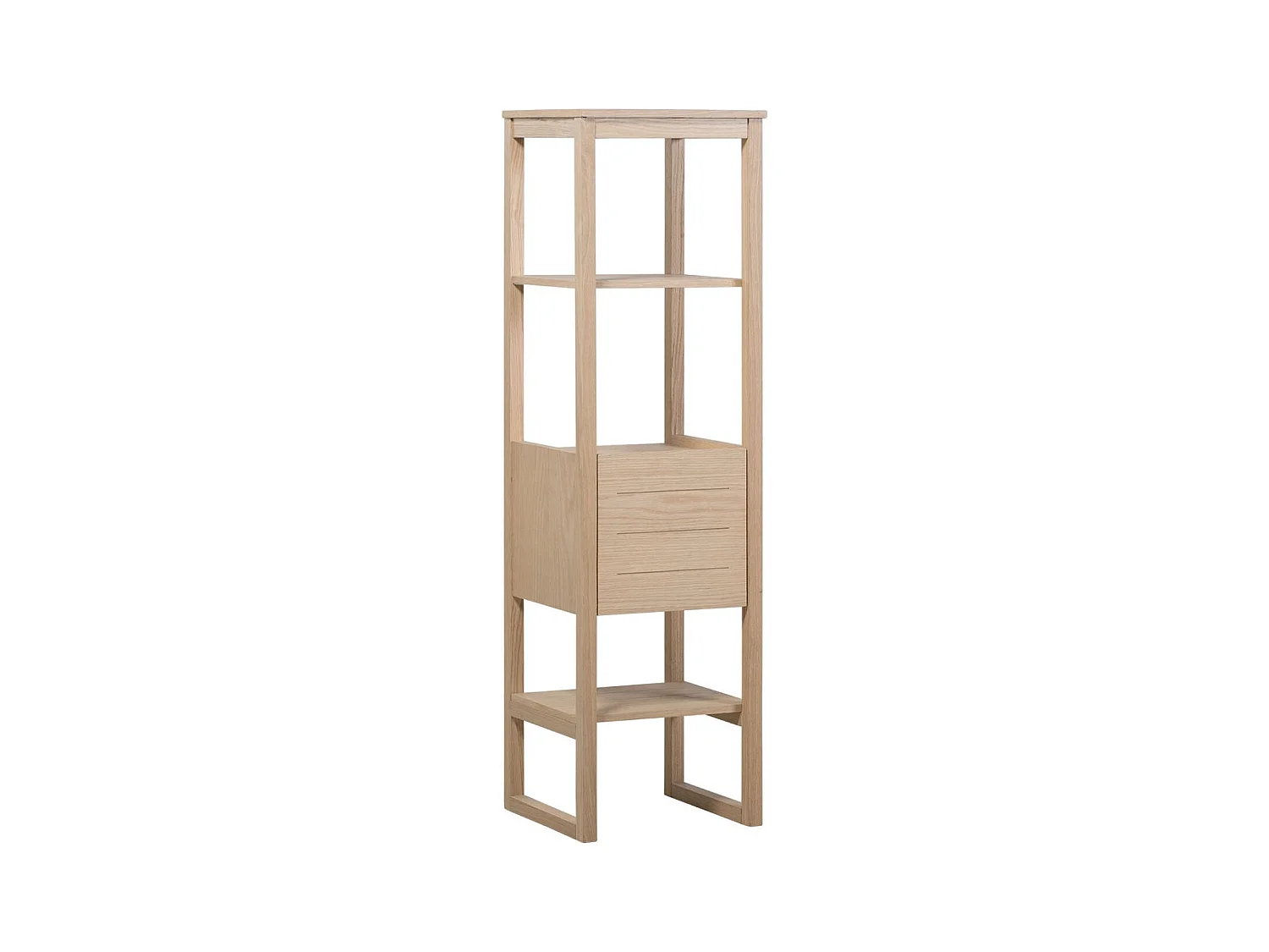 Colonne de salle de bain chêne 145 cm ATOLL