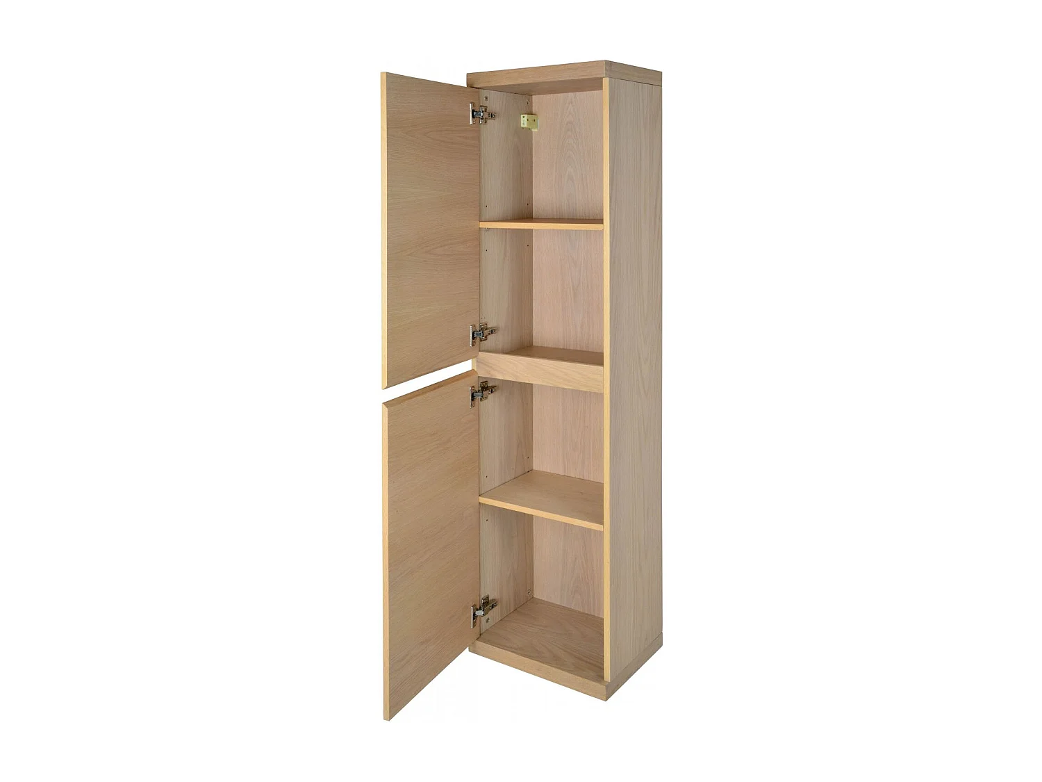 Colonna bagno sospesa in rovere ENIO