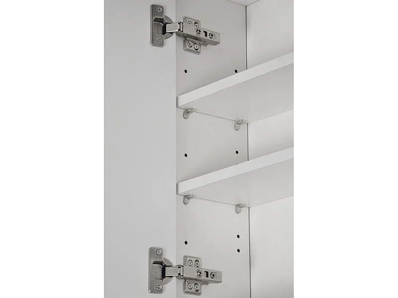 Szafka łazienkowa prostokątna z lustrem 60cm