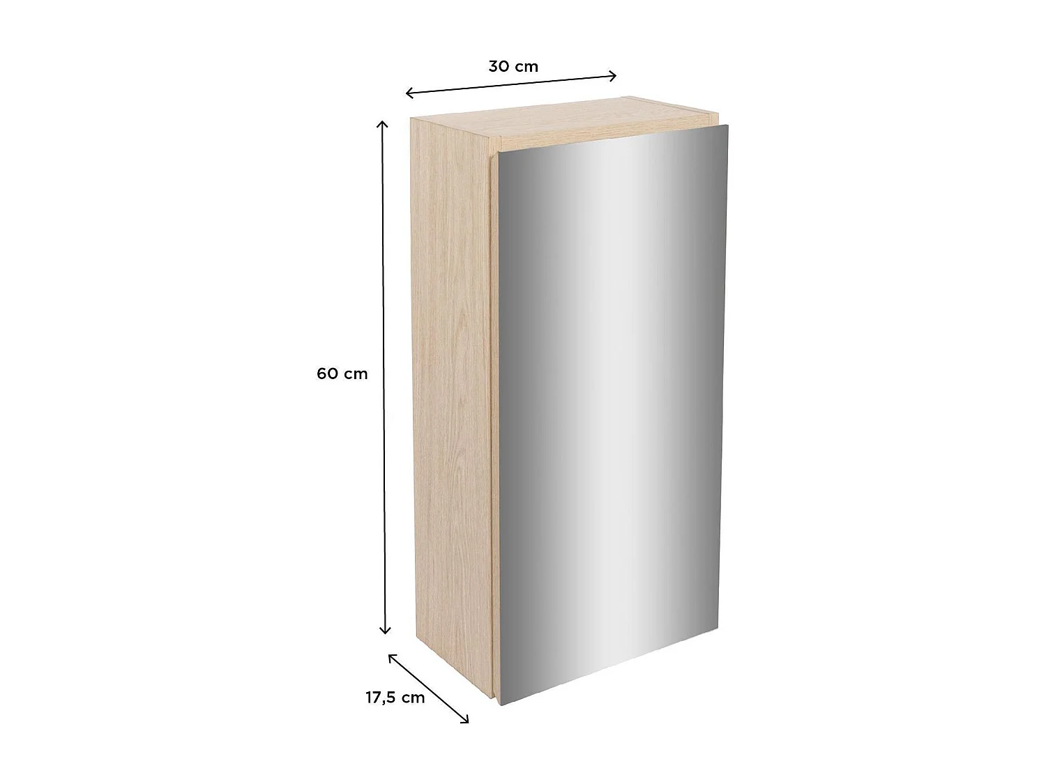 WILL Eckbadezimmerschrank mit Spiegel