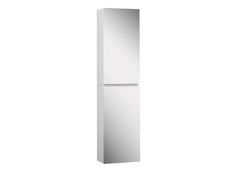 Armário de banheiro com porta dupla de 60 cm e espelhos WILL