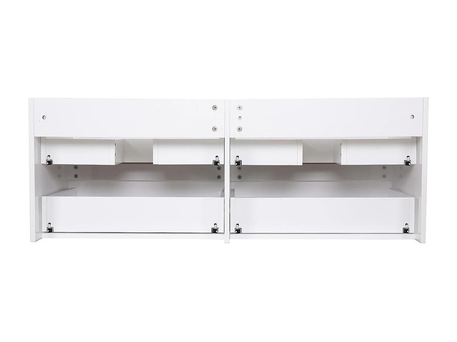 Meuble sous vasque suspendu 120cm - pour plan bois ou plan céramique