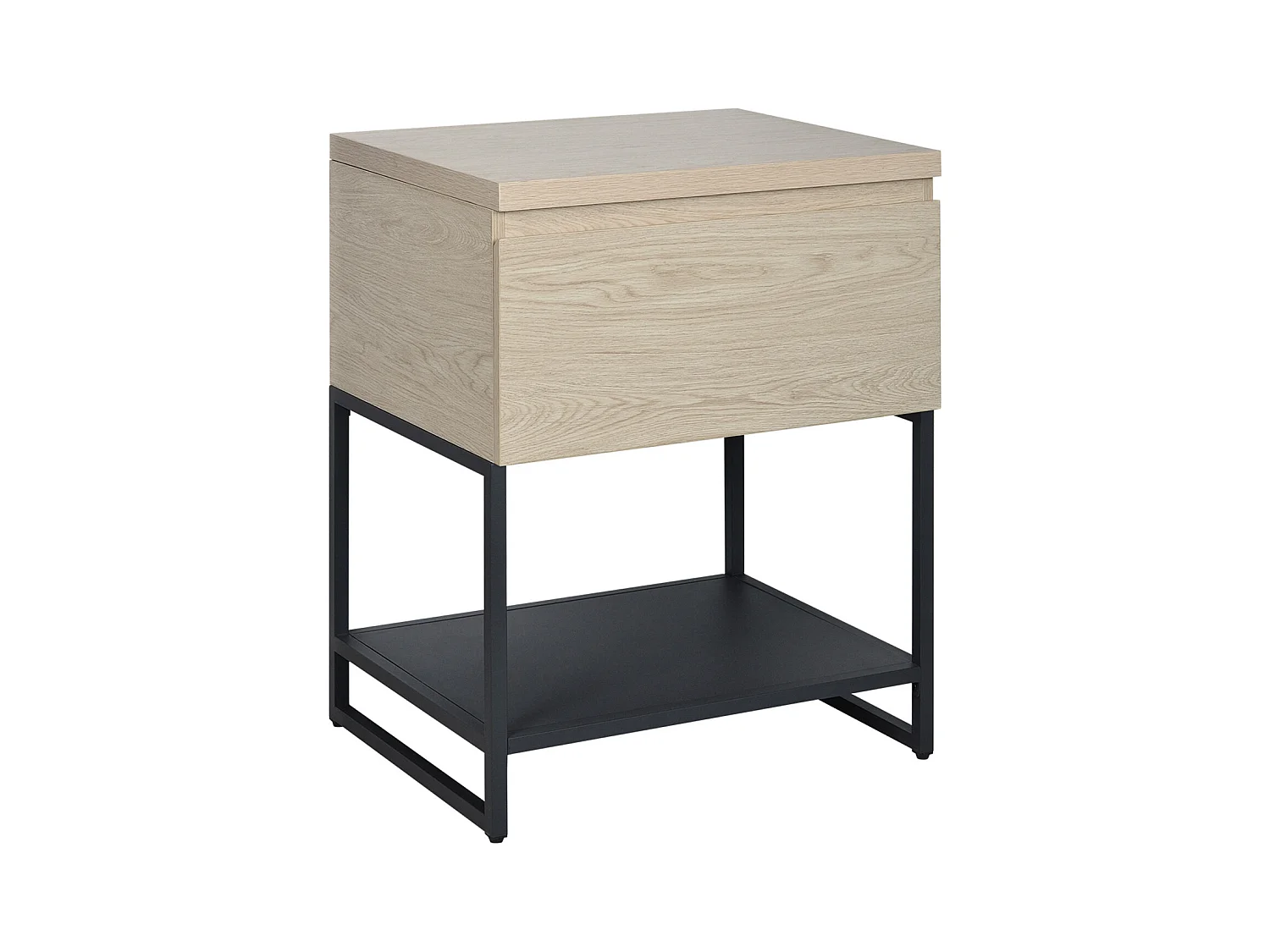 Meuble caisson chêne et piètement sous vasque 60 cm WILL