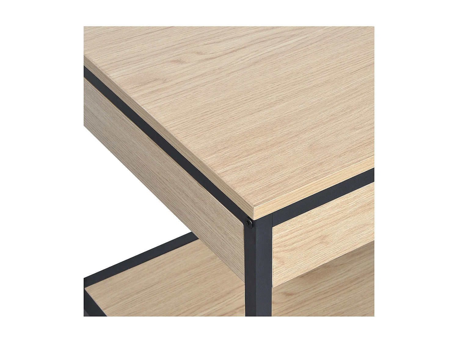 Meuble simple vasque décor chêne 50 cm NOTTO