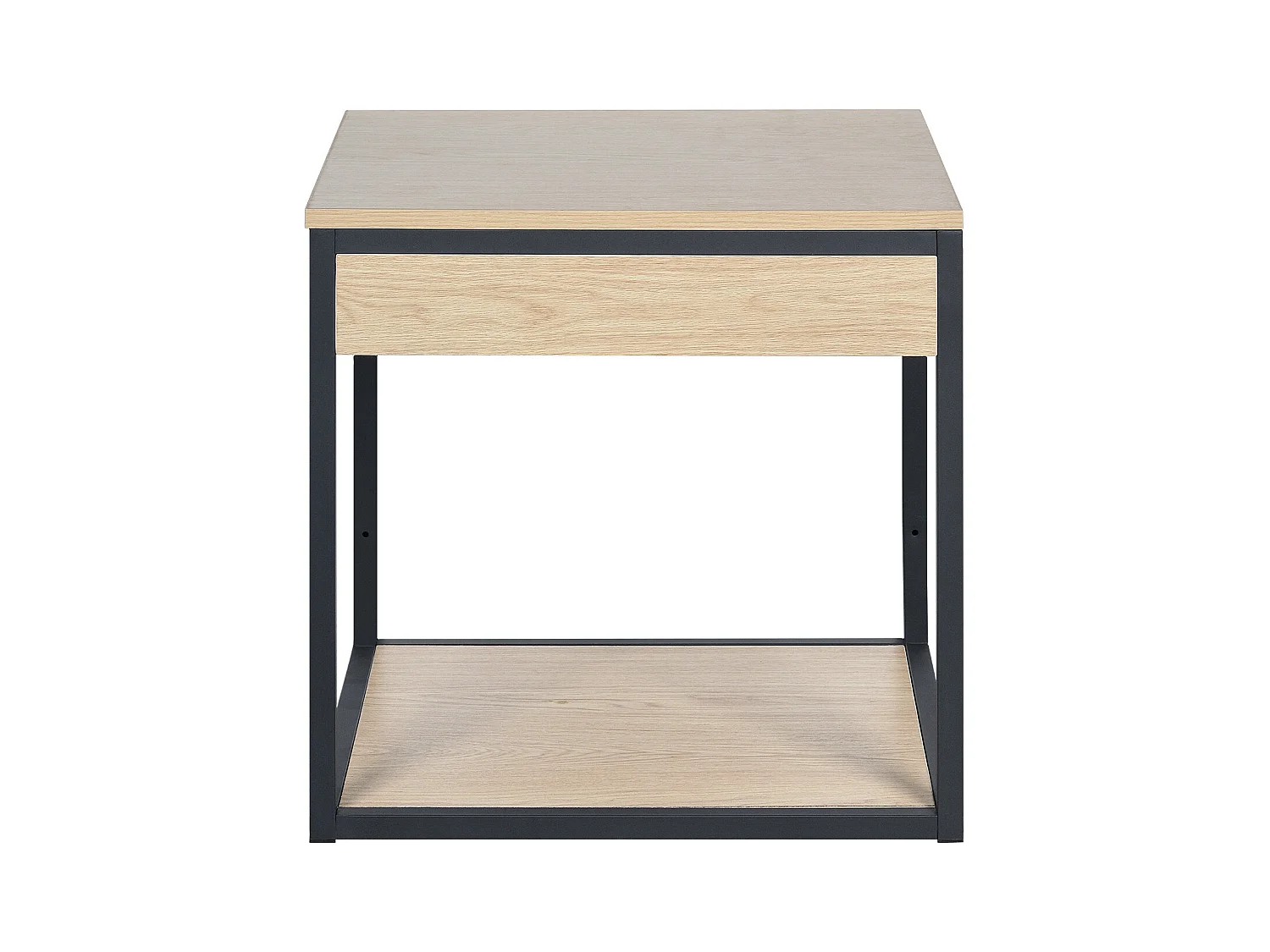 Meuble simple vasque décor chêne 50 cm NOTTO