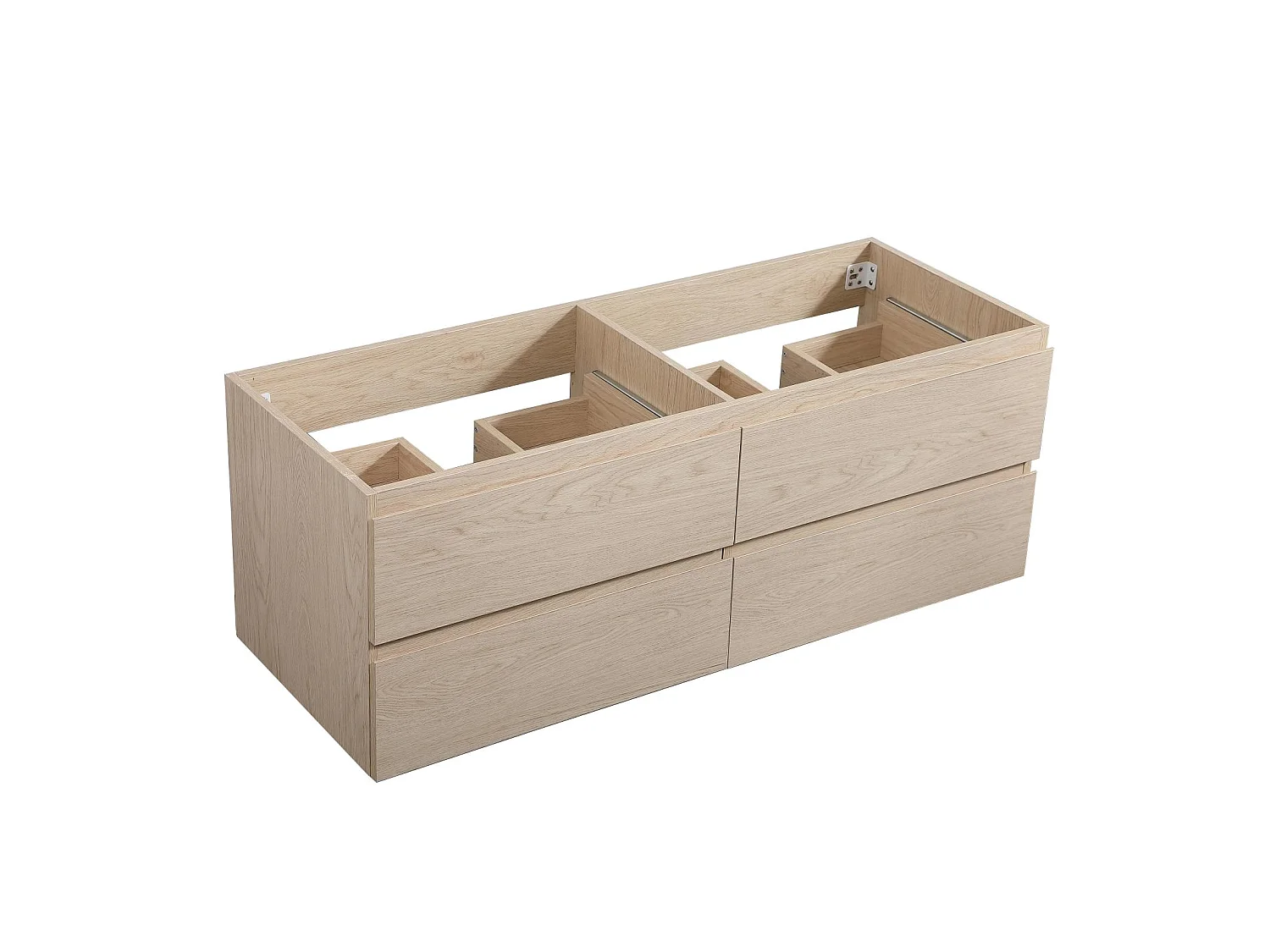 SORRENTO 4-szufladowa szafka pod umywalkę wisząca 120 cm