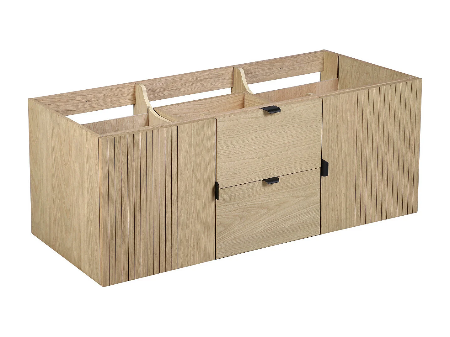 STUDIO eiken wastafelmeubel