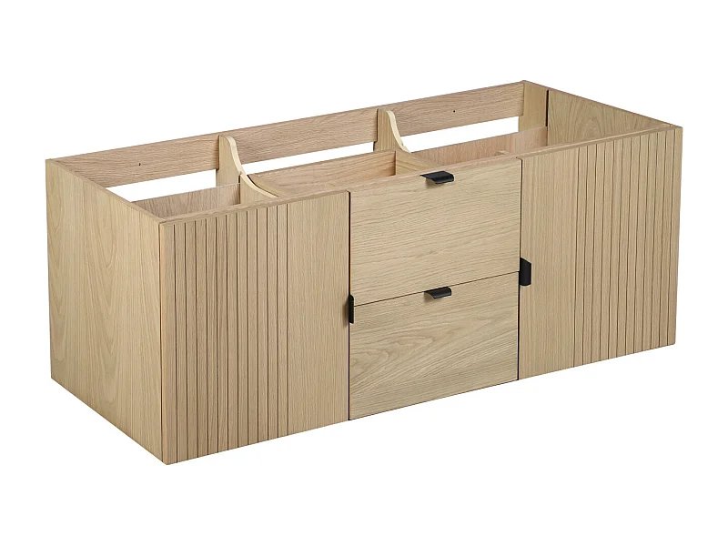 STUDIO eiken wastafelmeubel