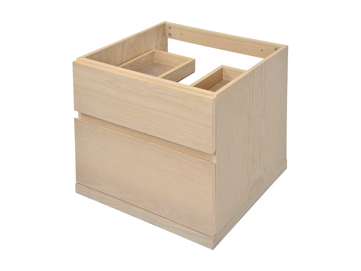 Mueble de lavabo suspendido de roble ENIO