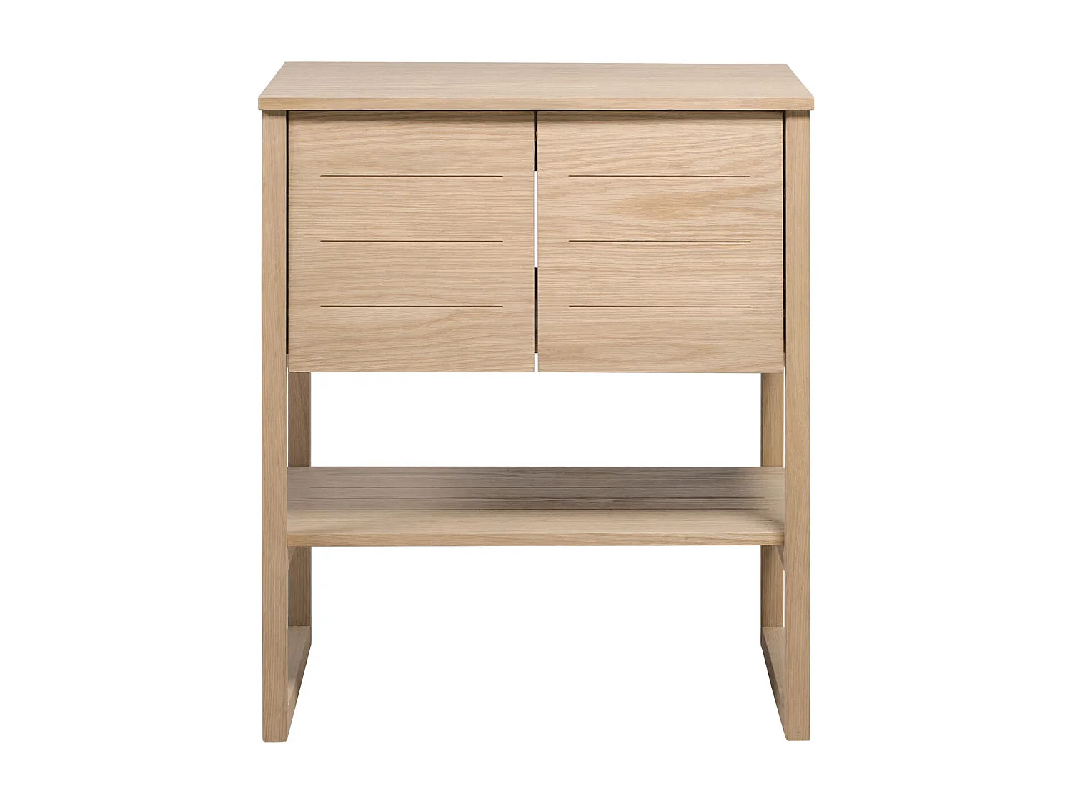 ATOLL Einzelwaschtischunterschrank aus Eiche