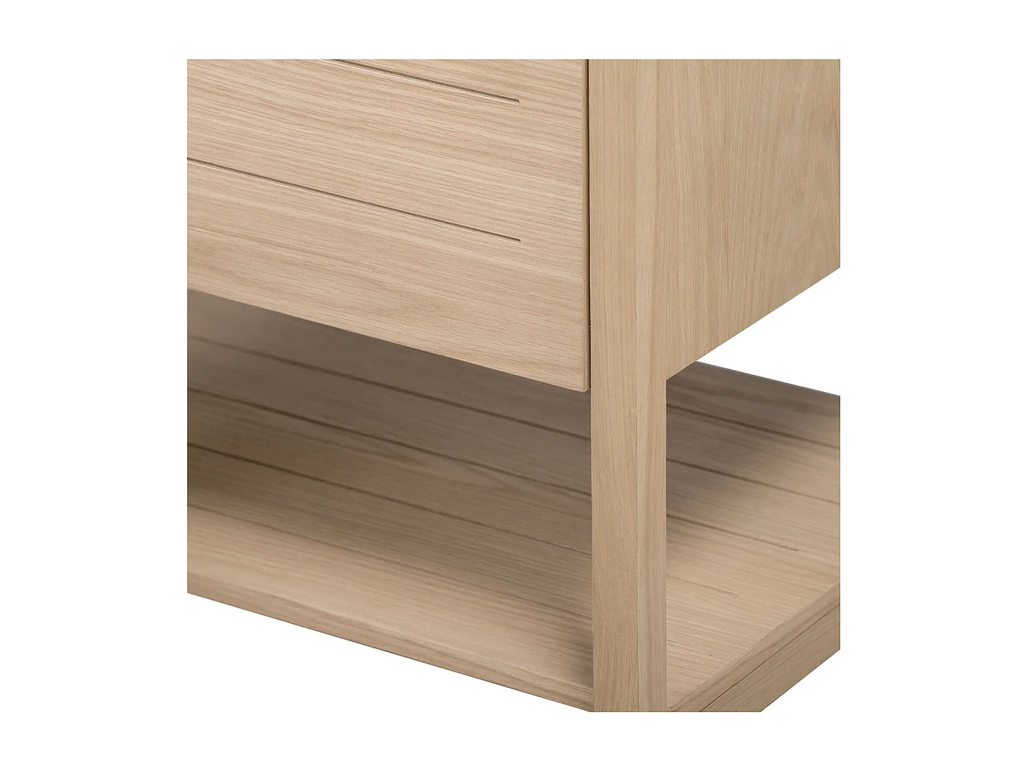 ATOLL Einzelwaschtischunterschrank aus Eiche