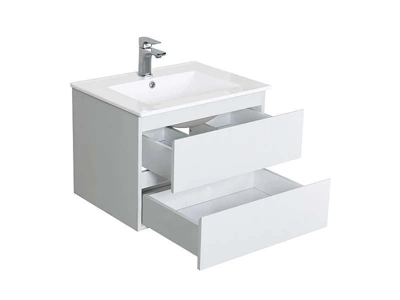 SORRENTO Waschtischunterschrank mit Einzelwaschbecken
