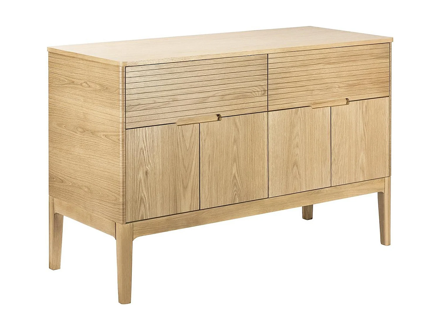 ALASKA Doppelspüle aus Eiche