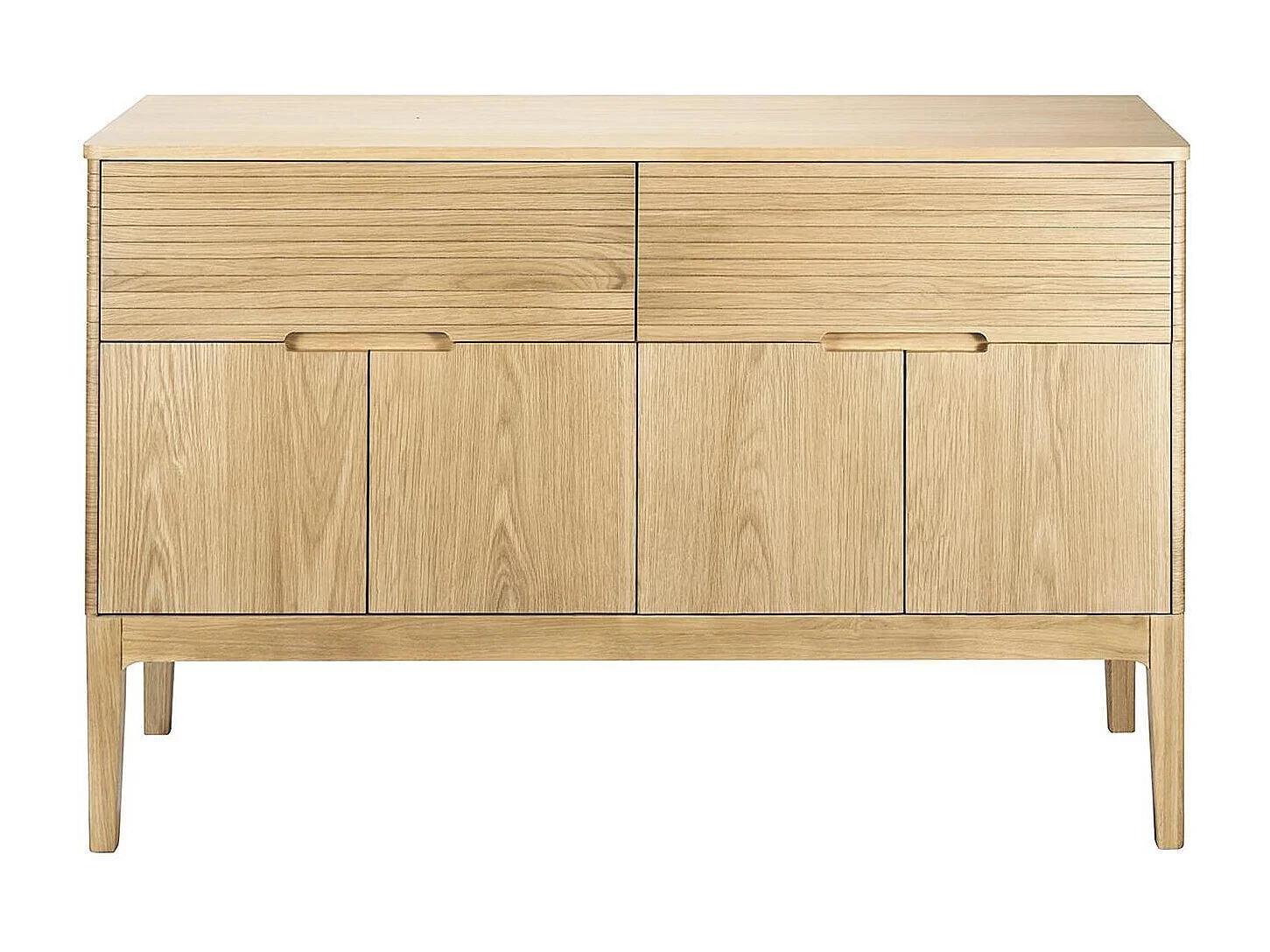 ALASKA Doppelspüle aus Eiche