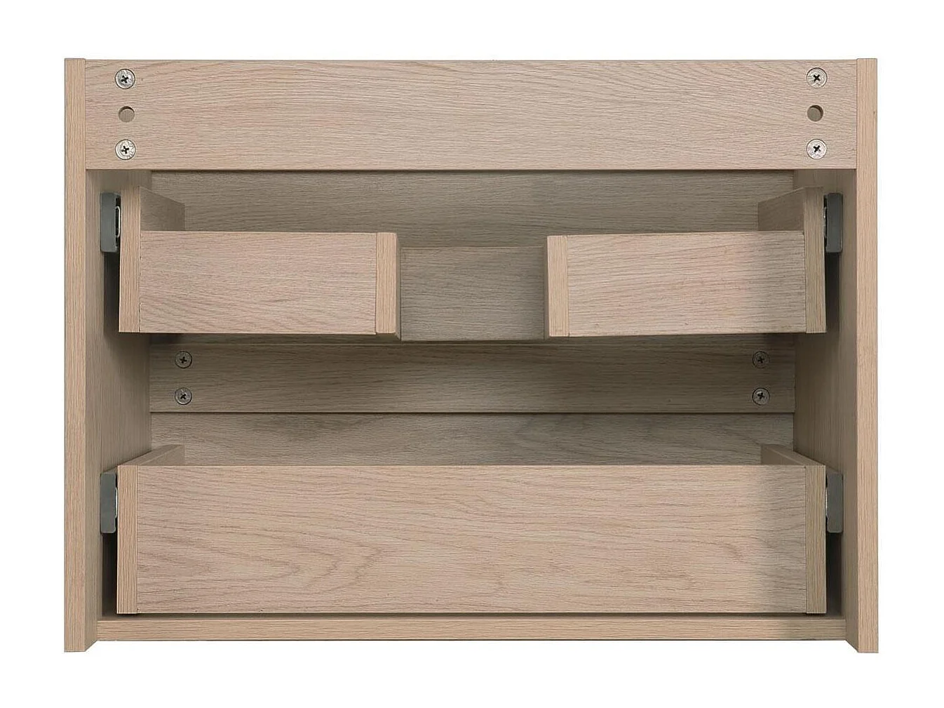 Meuble simple vasque suspendu 60cm - avec plan vasque céramique