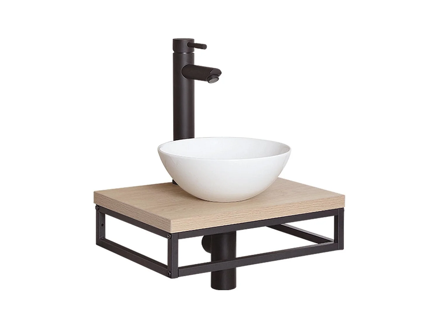 SOHO schmales Aufsatzwaschbecken + Waschbecken