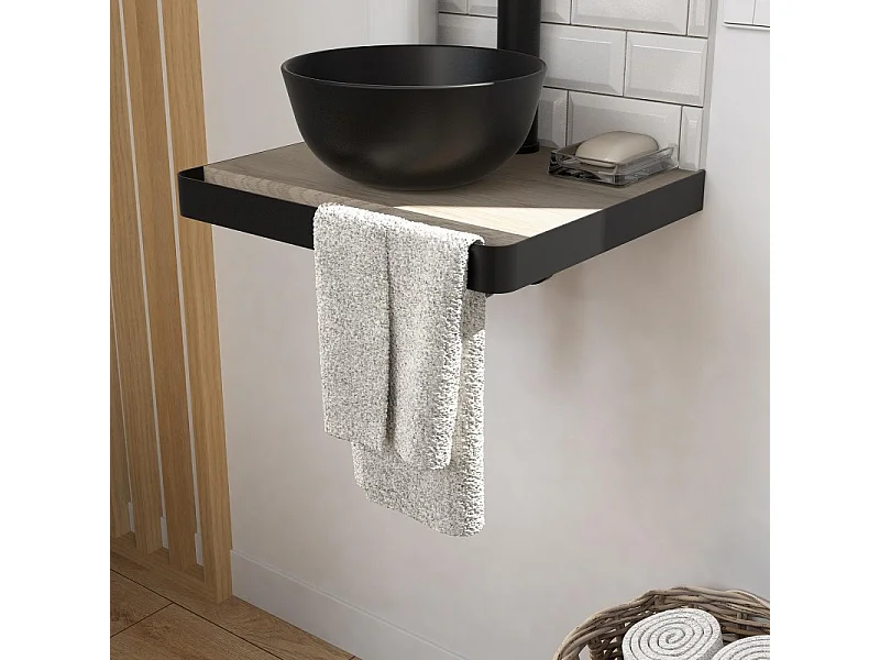 Lavabo + lavabo + specchio slimline SOHO