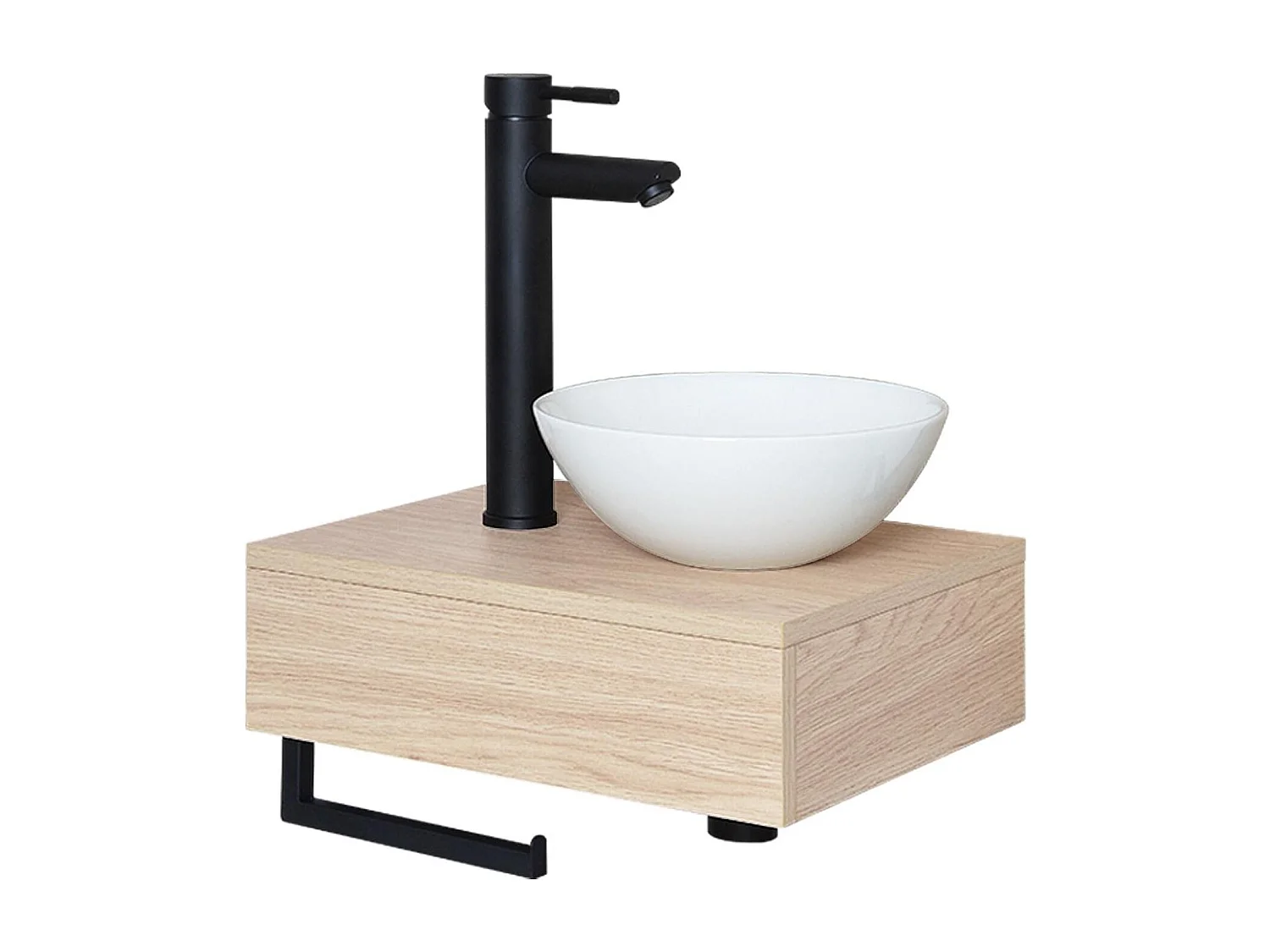 Lavabo de encimera grueso + lavabo + grifería SOHO