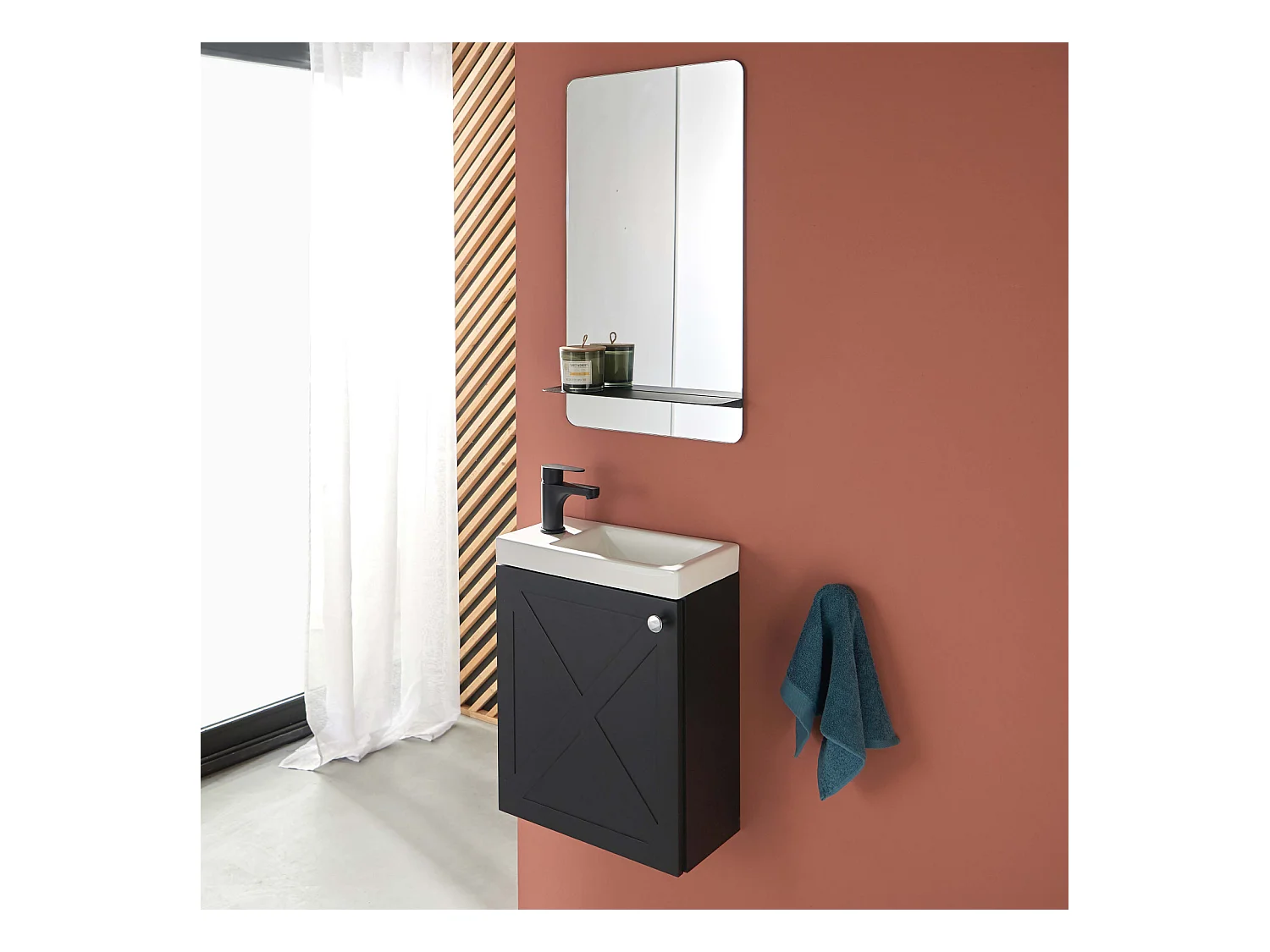 AVA Waschtisch-Spiegel-Set