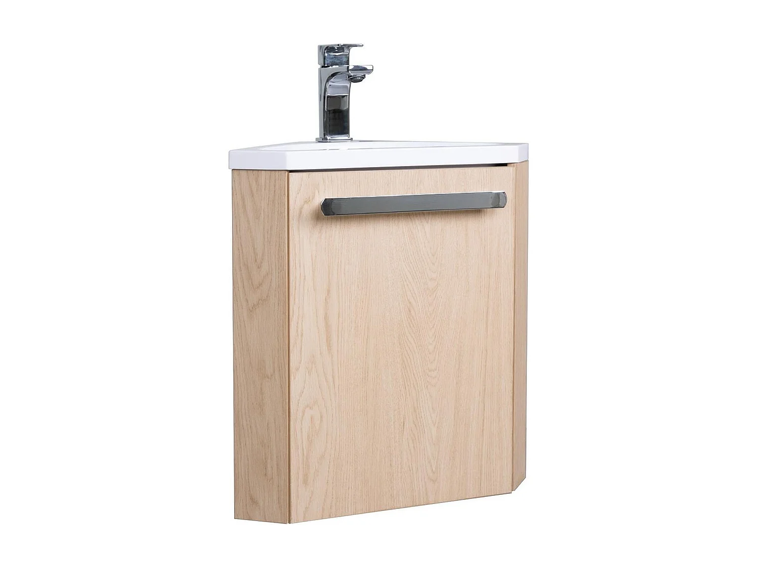 SKINO hoekwastafel + kraanset