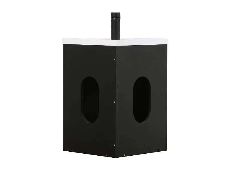 Conjunto de lavabo y grifería de esquina SKINO