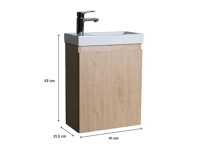 Mueble lavabo LISA + grifería